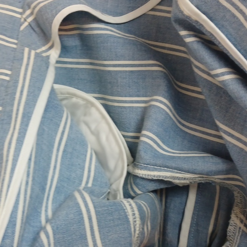 Chico's Striped Blazer Size 2 - Picture 10 of 10